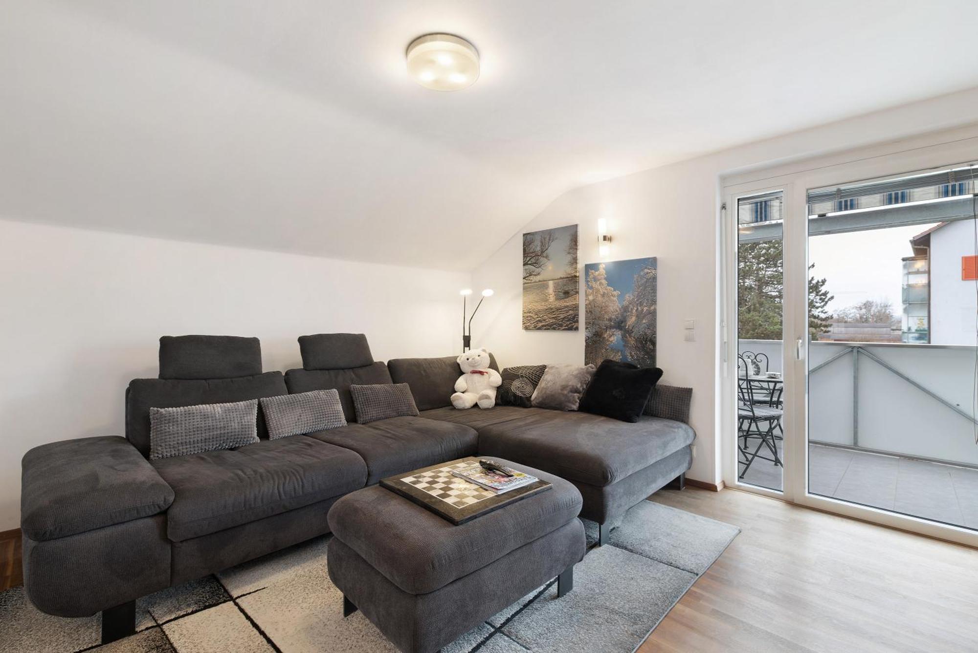 Ferienwohnung Rheintal Хард Екстериор снимка